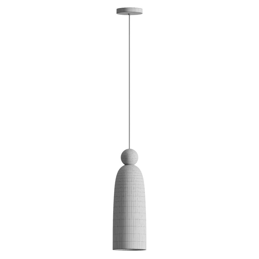 Figure Alabaster Pendant Lamp - Image 3