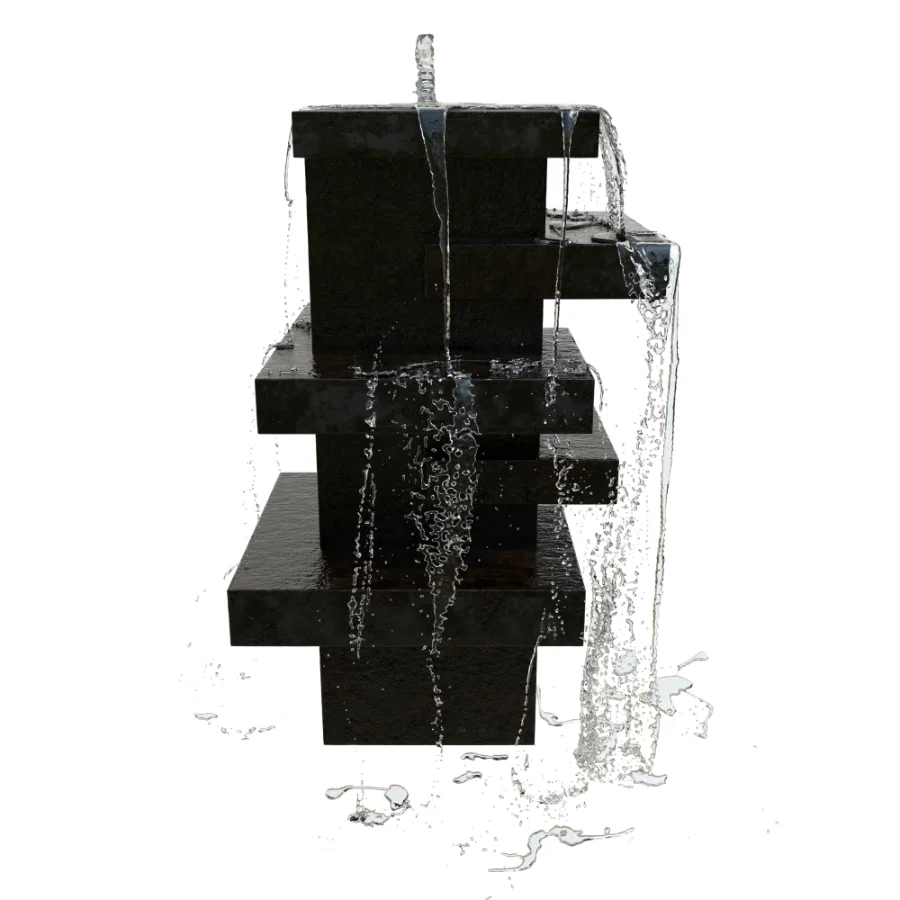 Modern Exterior Fountain - Image 4
