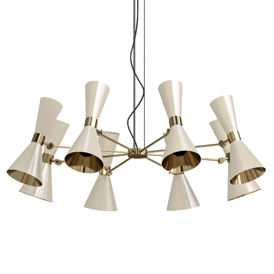 Cairo Mid Century Chandelier - Image 4