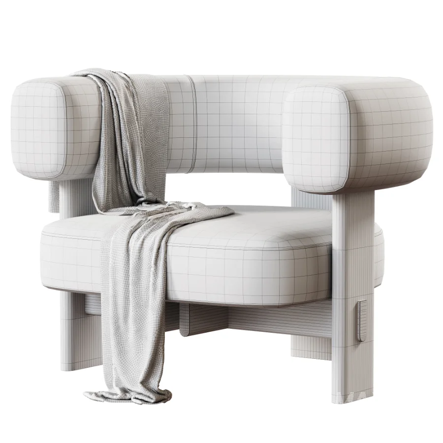 Thea Occasional Chair Berry - Image 5