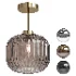 Grey Briz Ceiling Flush Fitting Light - Thumbnail 2