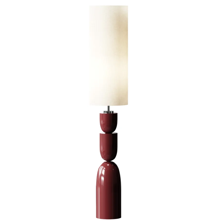 White Kara Floor Lamp - Image 2