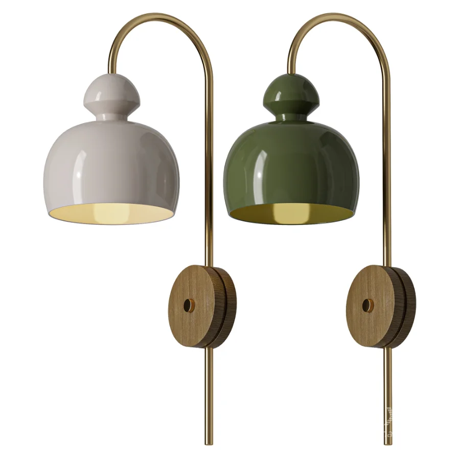 LOBO Atelier MOBO Ceramic wall lamp - Image 1