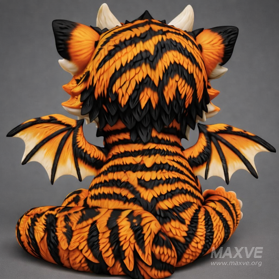 Cute Baby Tiger Dragon - Image 9