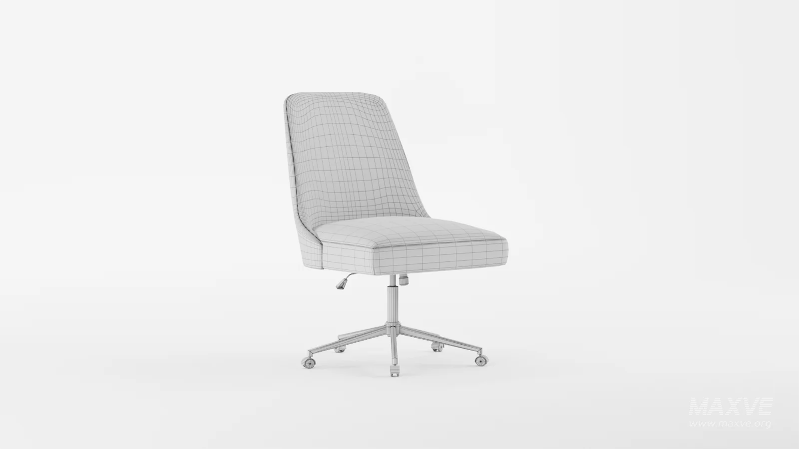 Tailored Task Chair Pearl Velvet - Image 6