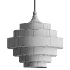 Sanenos Retro Geometric Glass Pendant Light - Thumbnail 3