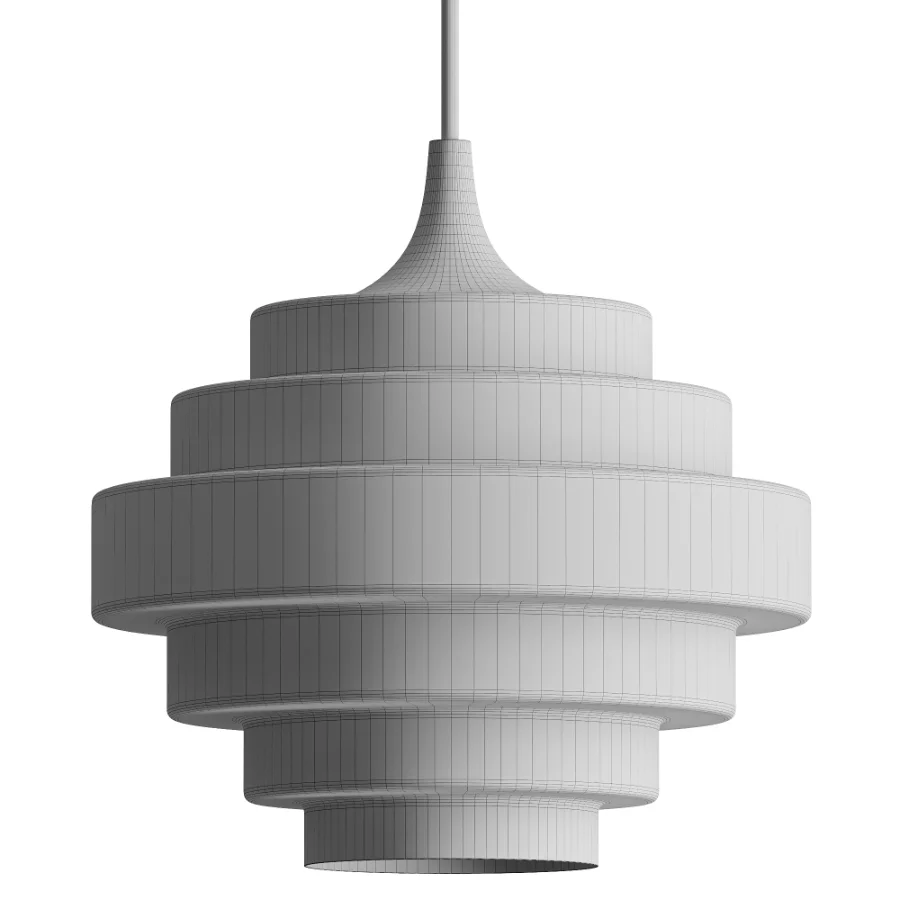 Sanenos Retro Geometric Glass Pendant Light - Image 3