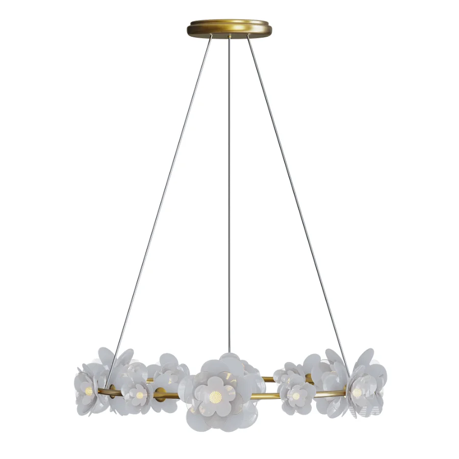 Petaluma 35-inch Ring Chandelier - Image 1