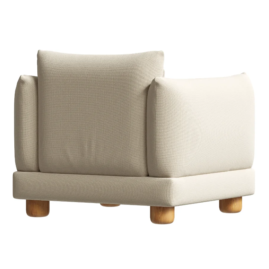 Chelse Upholstered Club Chair - Image 1