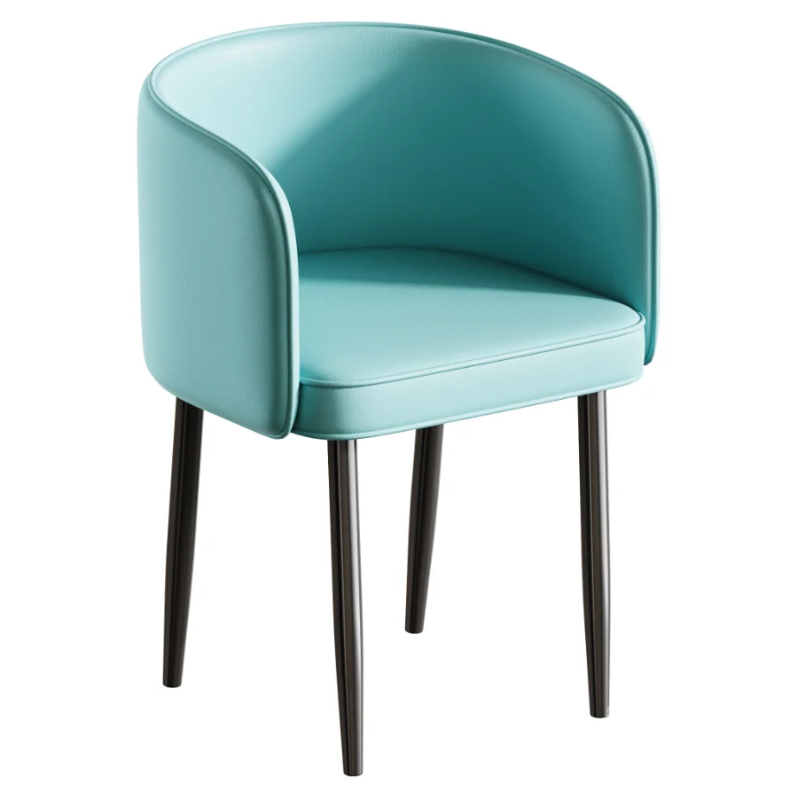 Arm Chair with Imperforate Back - Image 6
