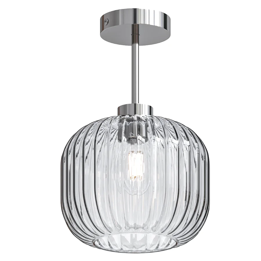 Grey Briz Ceiling Flush Fitting Light - Image 4