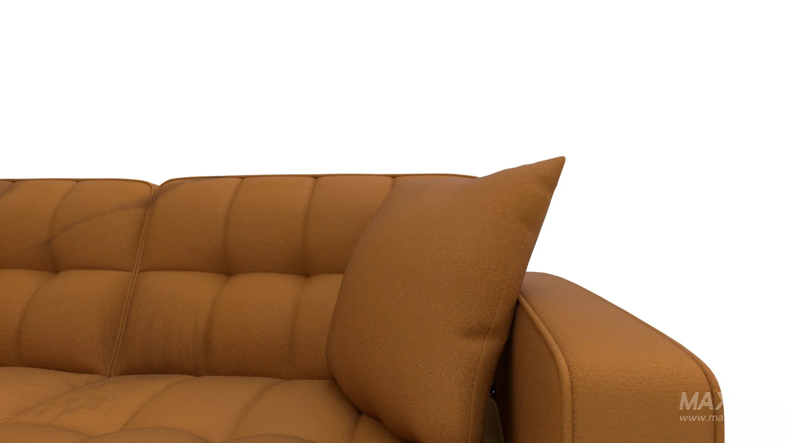 Stoa Paris Amber Brown 2 Seater Recharge Sofa - Image 8