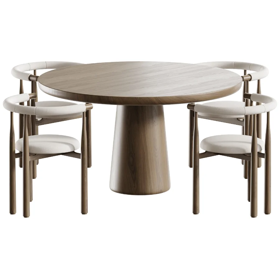 Chair RENGE and Dining table Makoto - Image 2