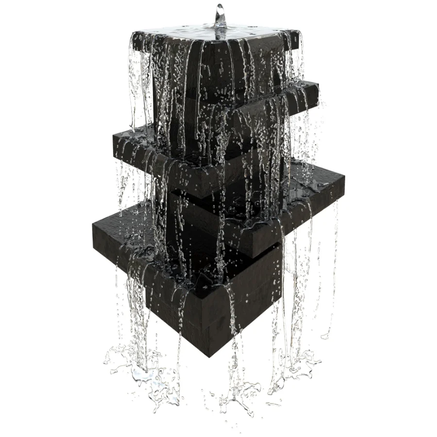 Modern Exterior Fountain - Image 1