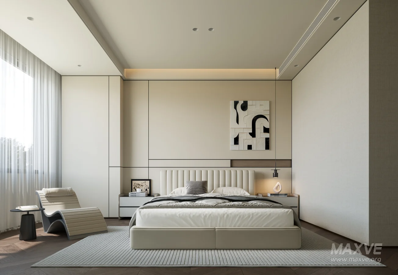 Modern bedroom - Image 1