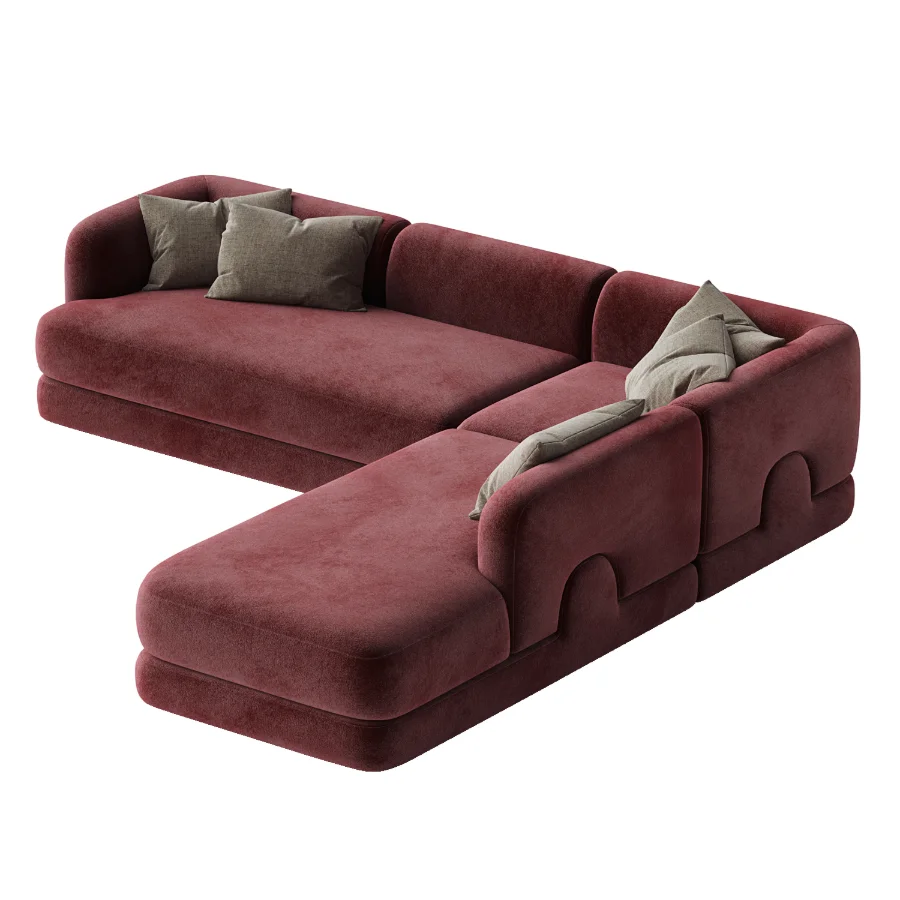 Mosaico Modular Couch 3 - Image 5
