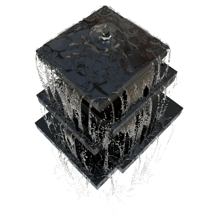 Modern Exterior Fountain - Image 2