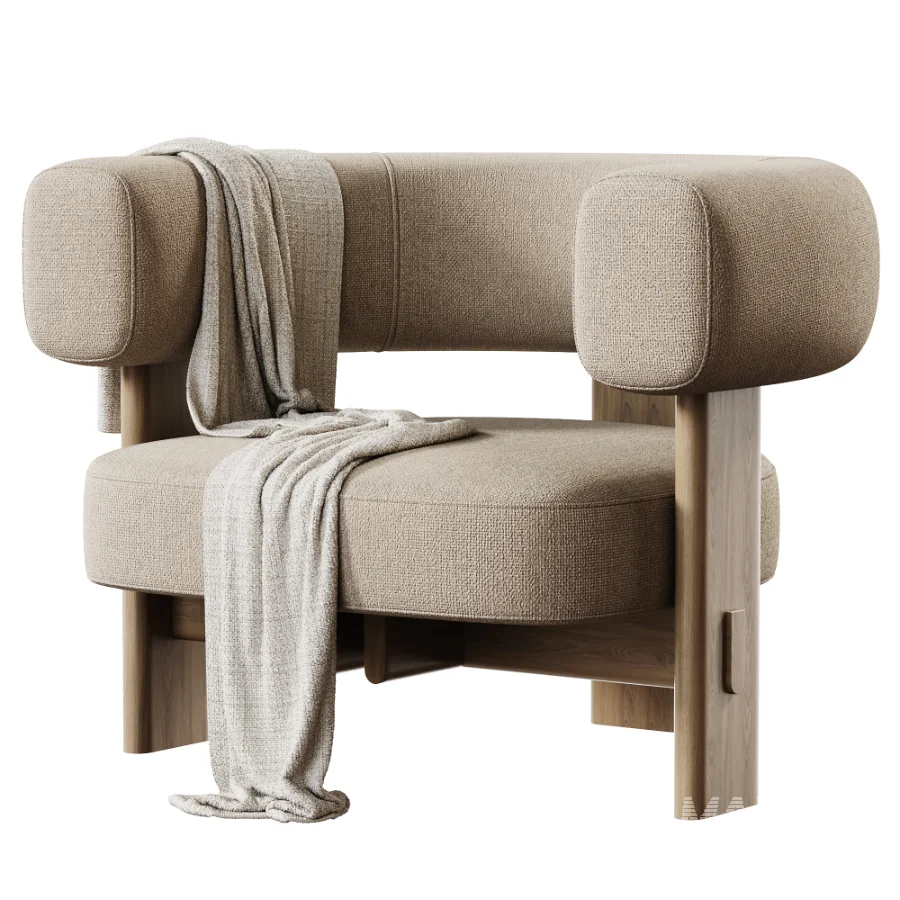 Thea Occasional Chair Berry - Image 3