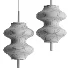 Mallew Honeycomb Layered Pendant Light - Thumbnail 3