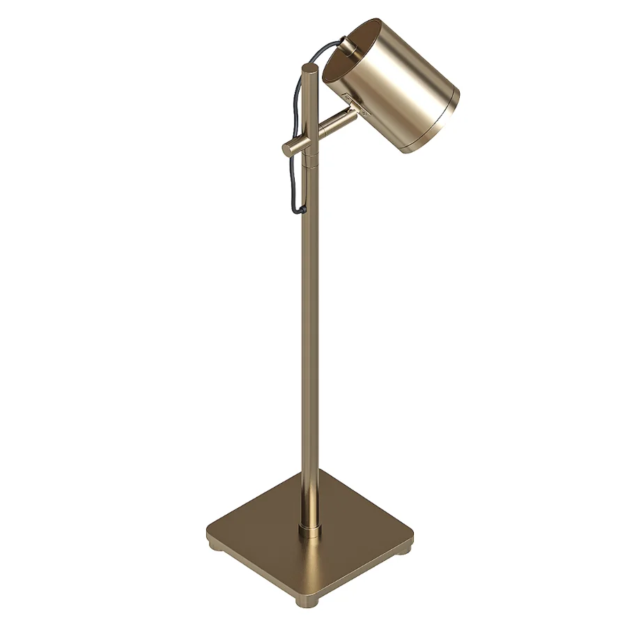 Adjustable nickel desk lamp - Image 5