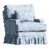 Westbury Ruffle Swivel Glider - Thumbnail 1