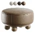 Form of Inspiration Pouf with Round Legs - Thumbnail 3