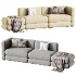 Modular sofa Brera - Thumbnail 2