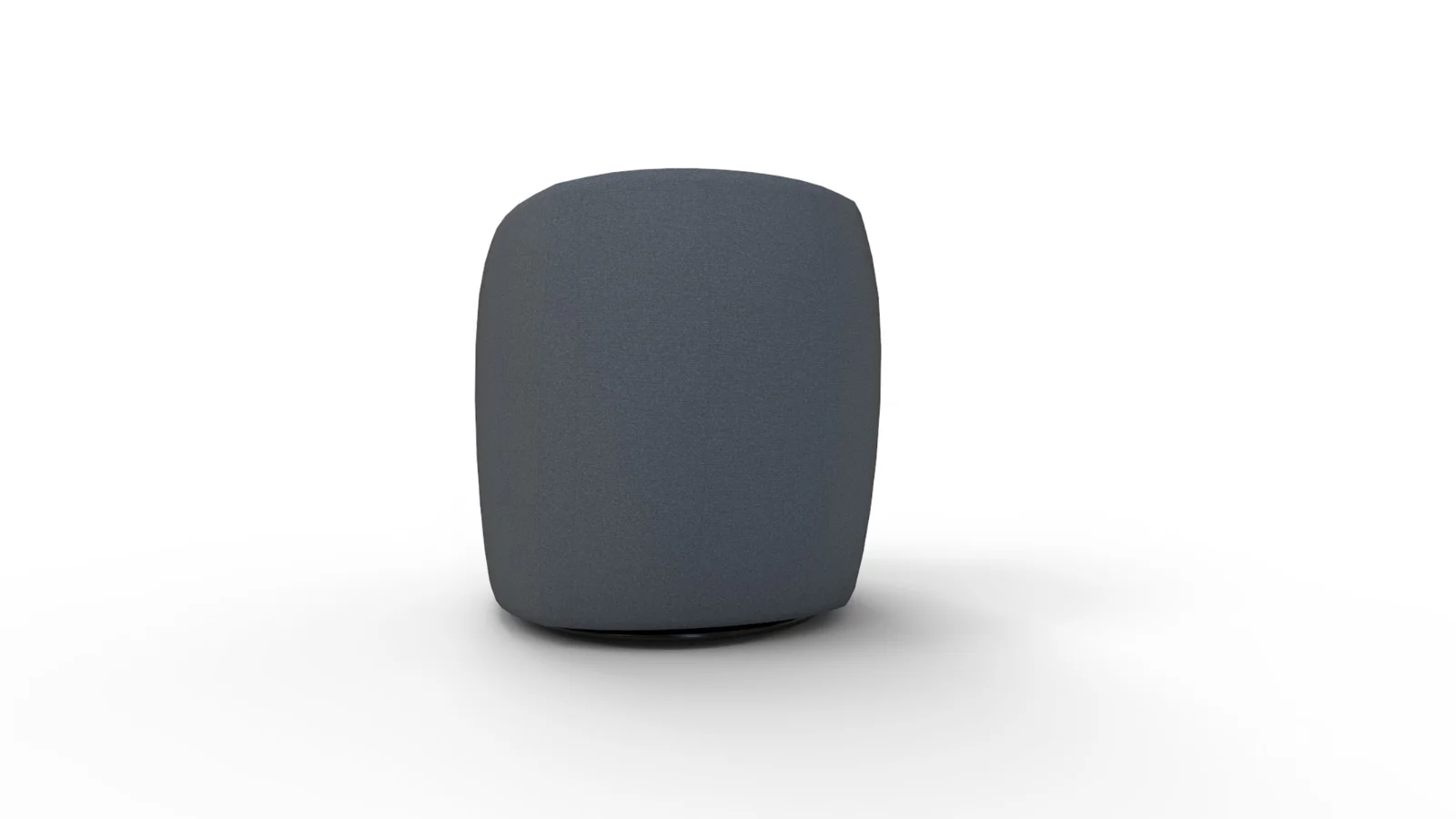 Tub Swivel Chair Navy Linen - Image 8
