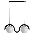 Lenox Linear Ball Pendant Lamp 2 heads - Thumbnail 2