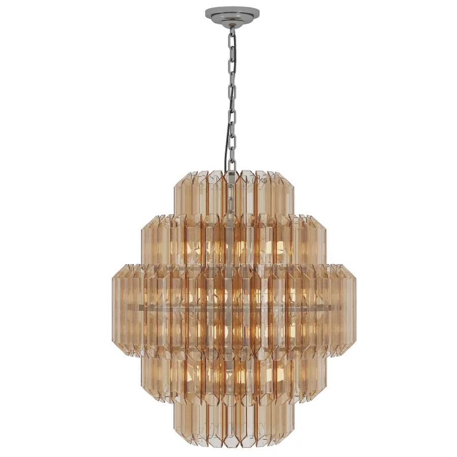 Adaline Glass Chandelier - Image 1