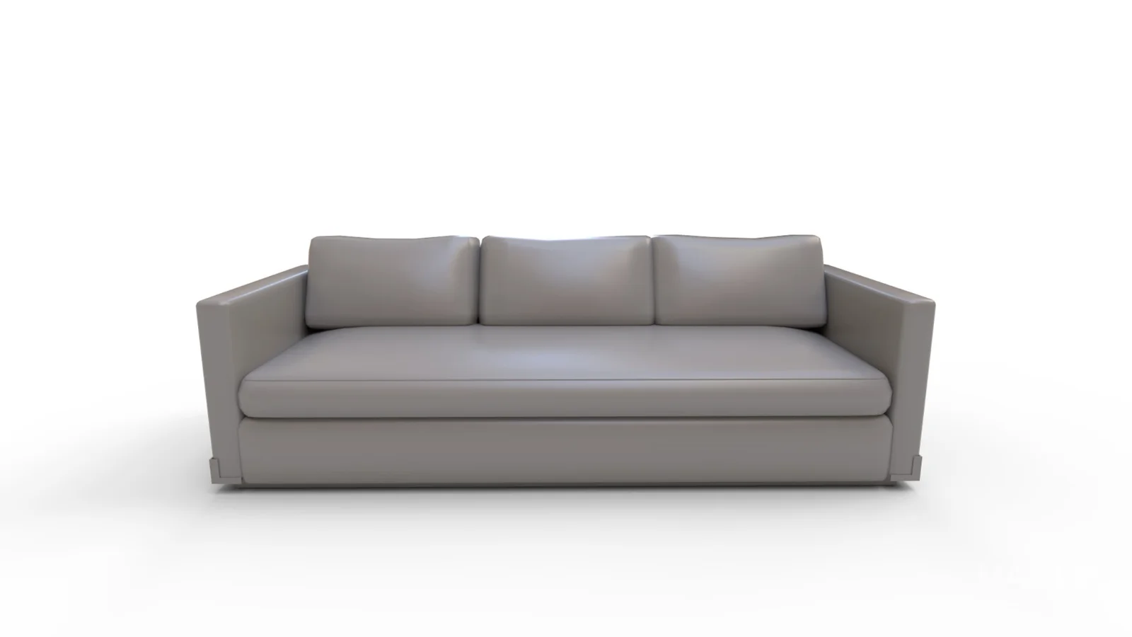 WALKER SOFA FAWN VELVET - Image 1