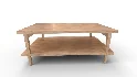 Coffee Table with Shelf - Thumbnail 8
