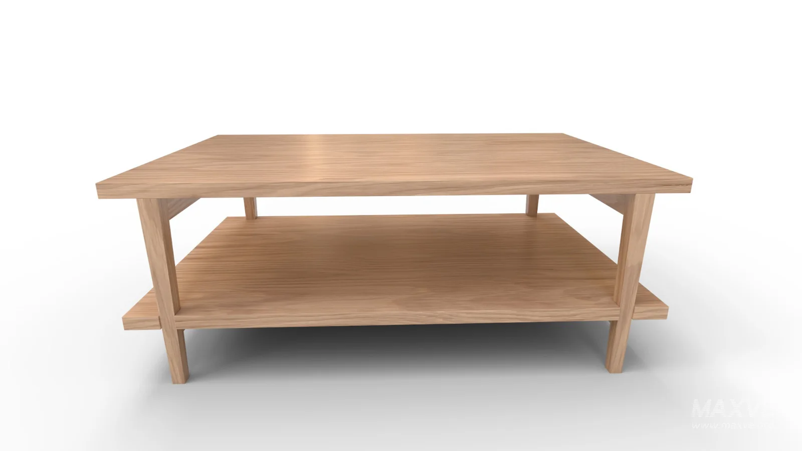 Coffee Table with Shelf - Image 8