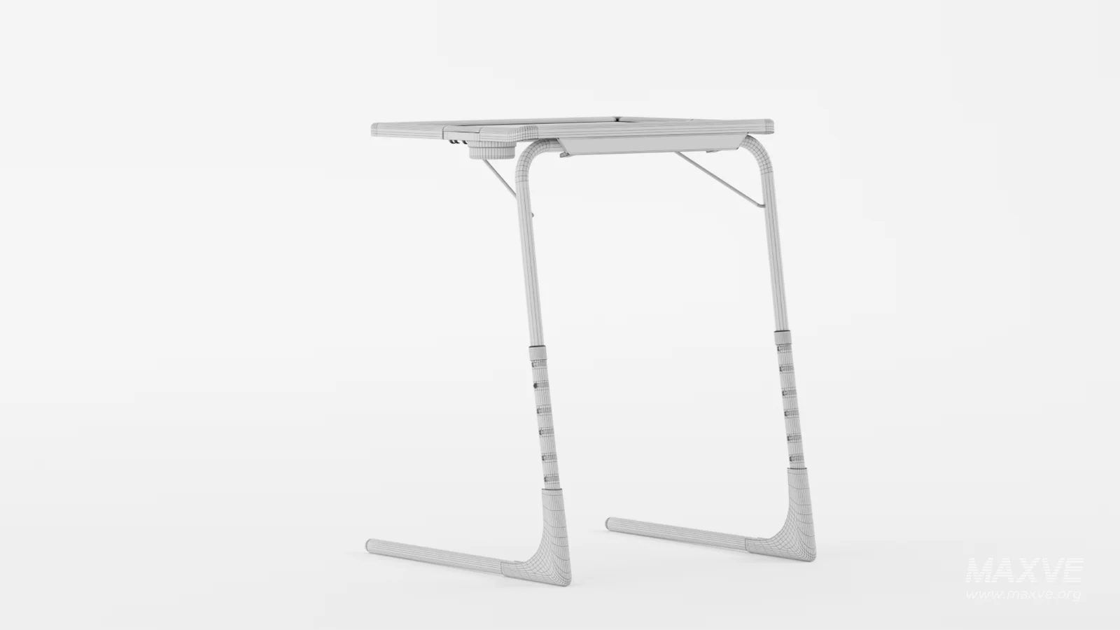 HOMION Table Adjustable Folding Portable Table - Image 10