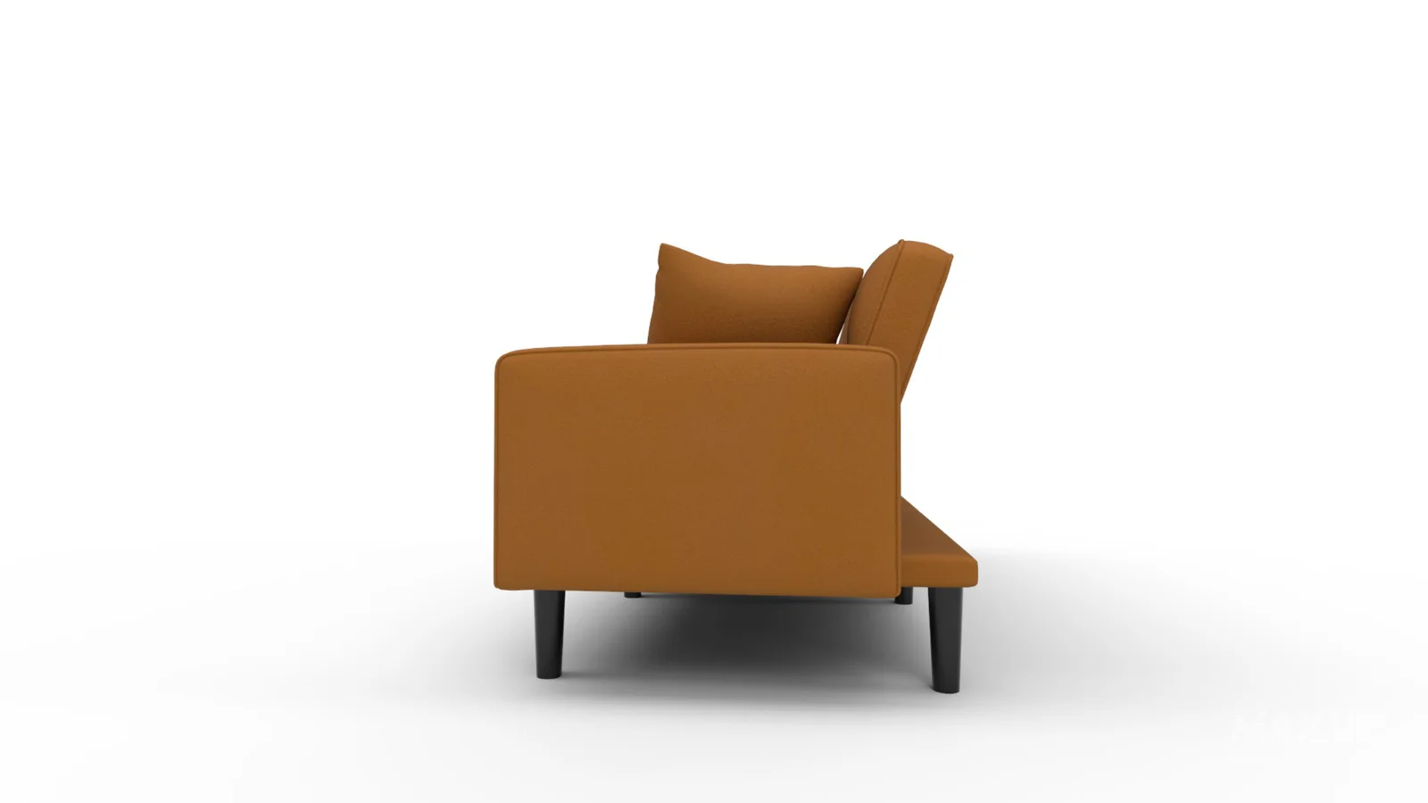 Stoa Paris Amber Brown 2 Seater Recharge Sofa - Image 1