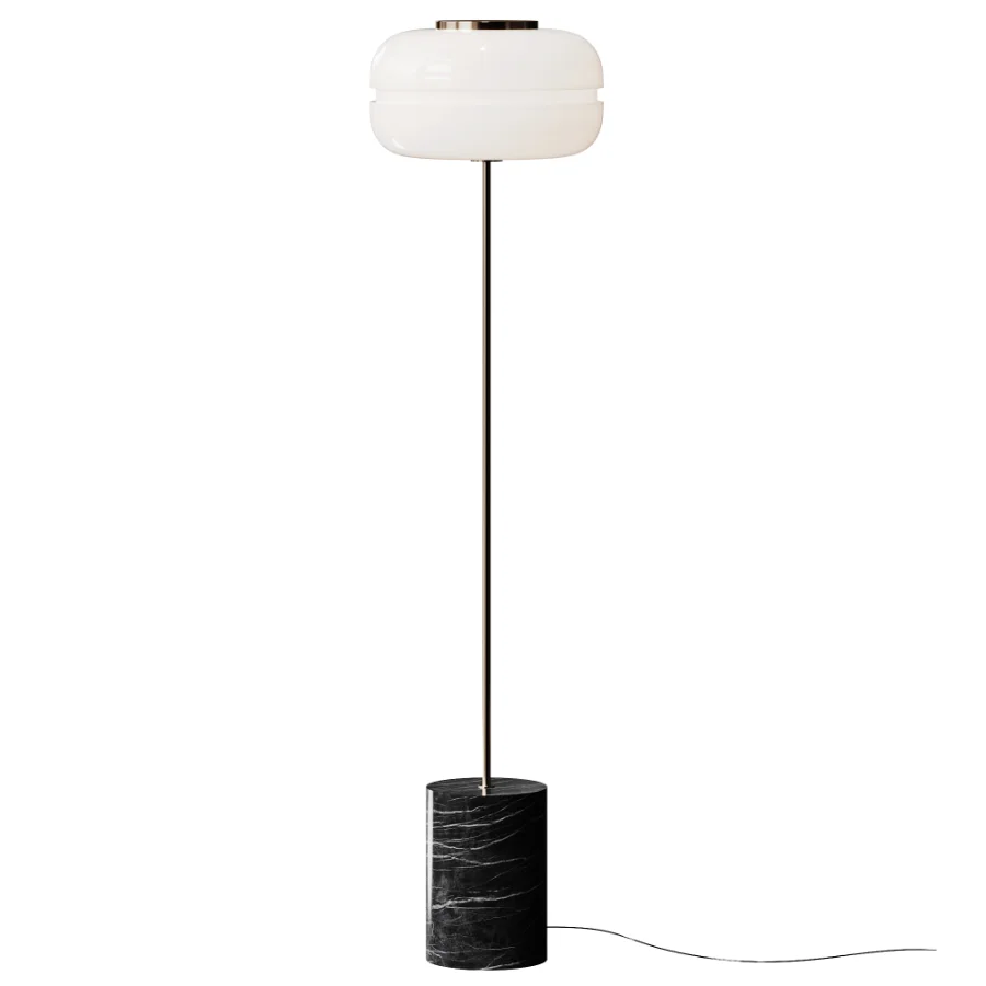 Westwing Collection Bun Marble Floor Lamp - Image 3