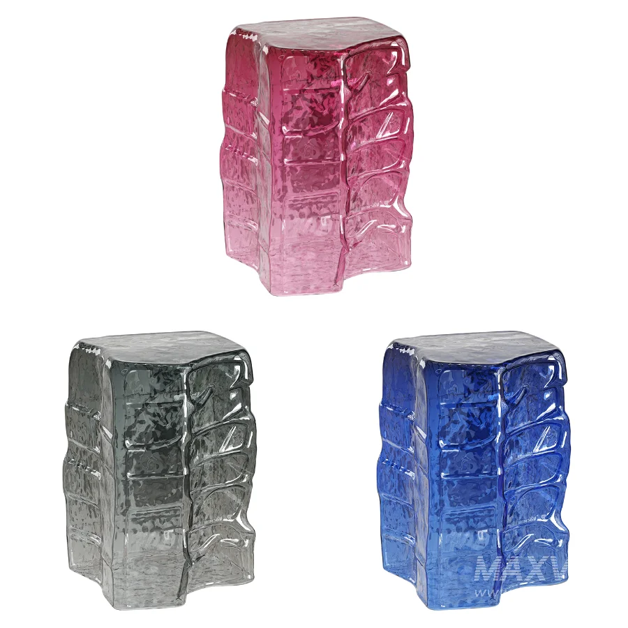 Murano blown glass side table - Image 3