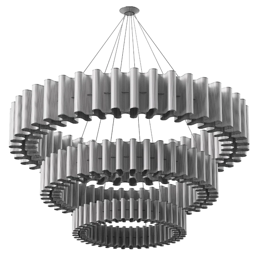Chandelier Halo Bred Three Layer - Image 3