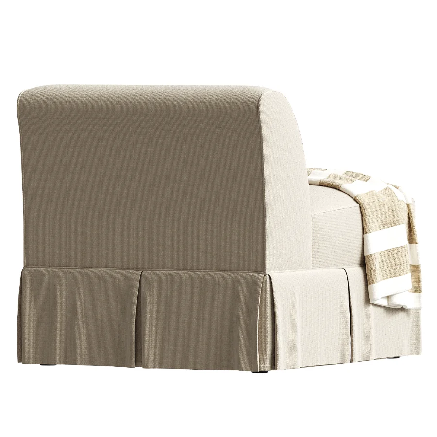 Dalia Armless Chair Sixpenny - Image 4