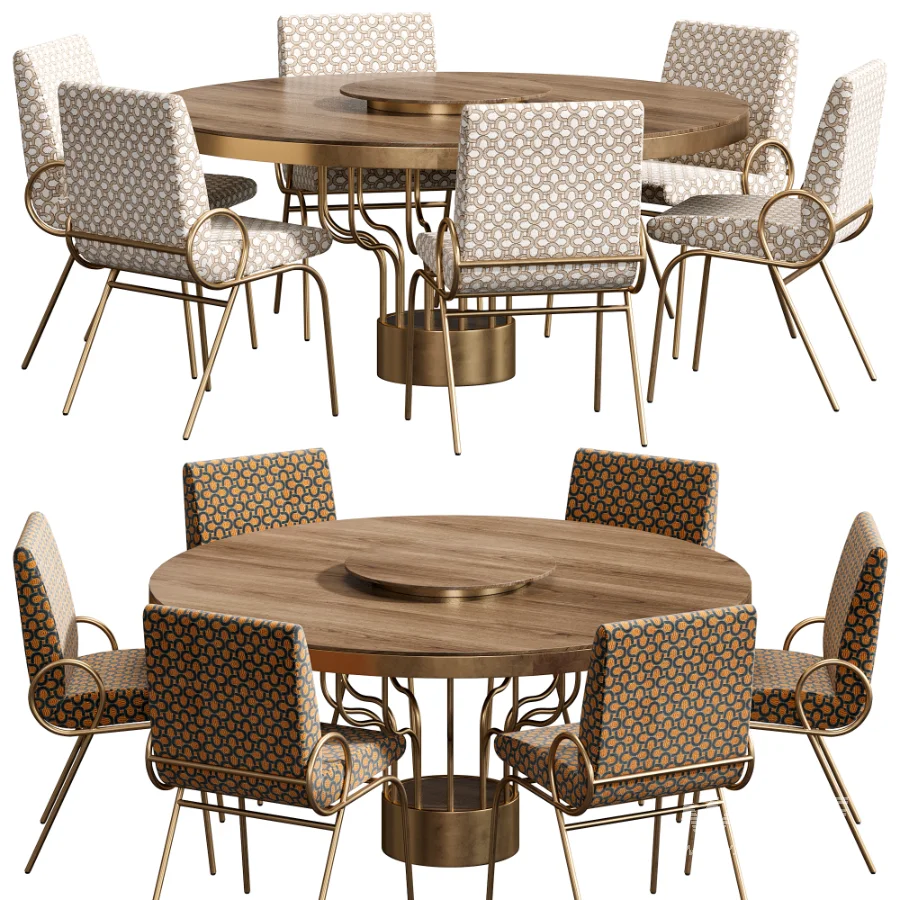 Bloom Chair Bloom Dining Table - Image 1