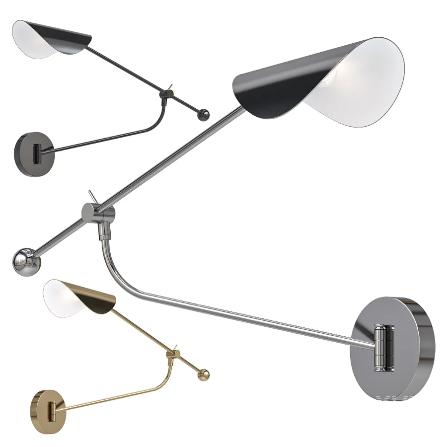Adjustable metal wall lamp - Image 5