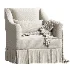 Wembley Box Pleat Skirt Chair - Thumbnail 2