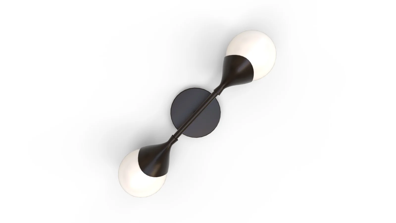 Turio Black Wall Sconce - Image 7