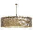 Calamette Modern Glass Round Chandelier - Thumbnail 2