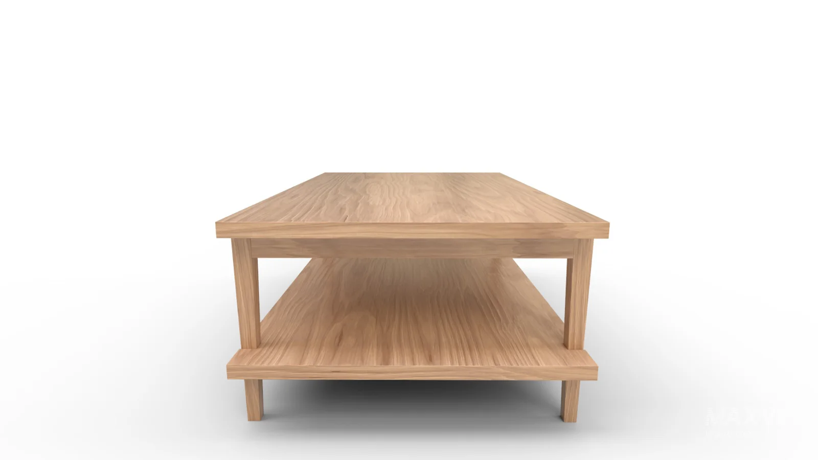 Coffee Table with Shelf - Image 2