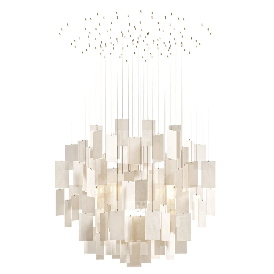 Cumulus White Chandelier Collection - Image 1