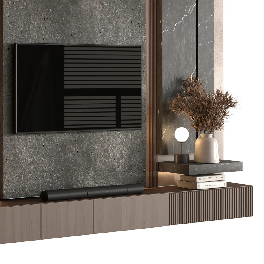 tv wall set 05 - Image 3