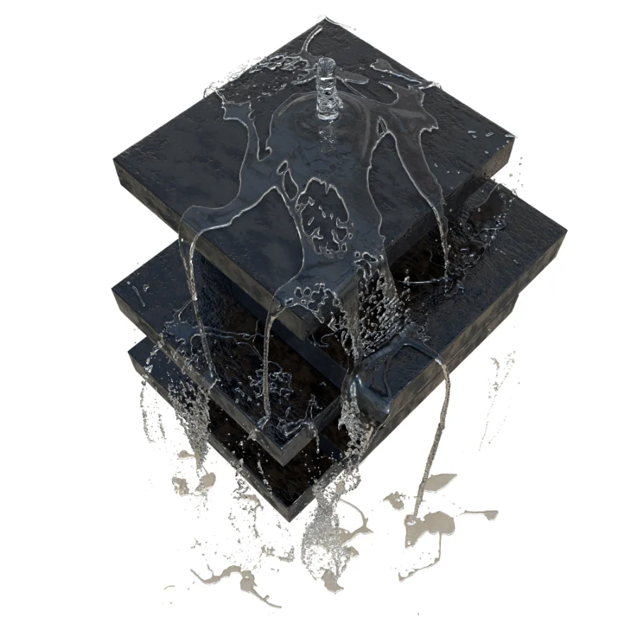 Modern Exterior Fountain - Image 2
