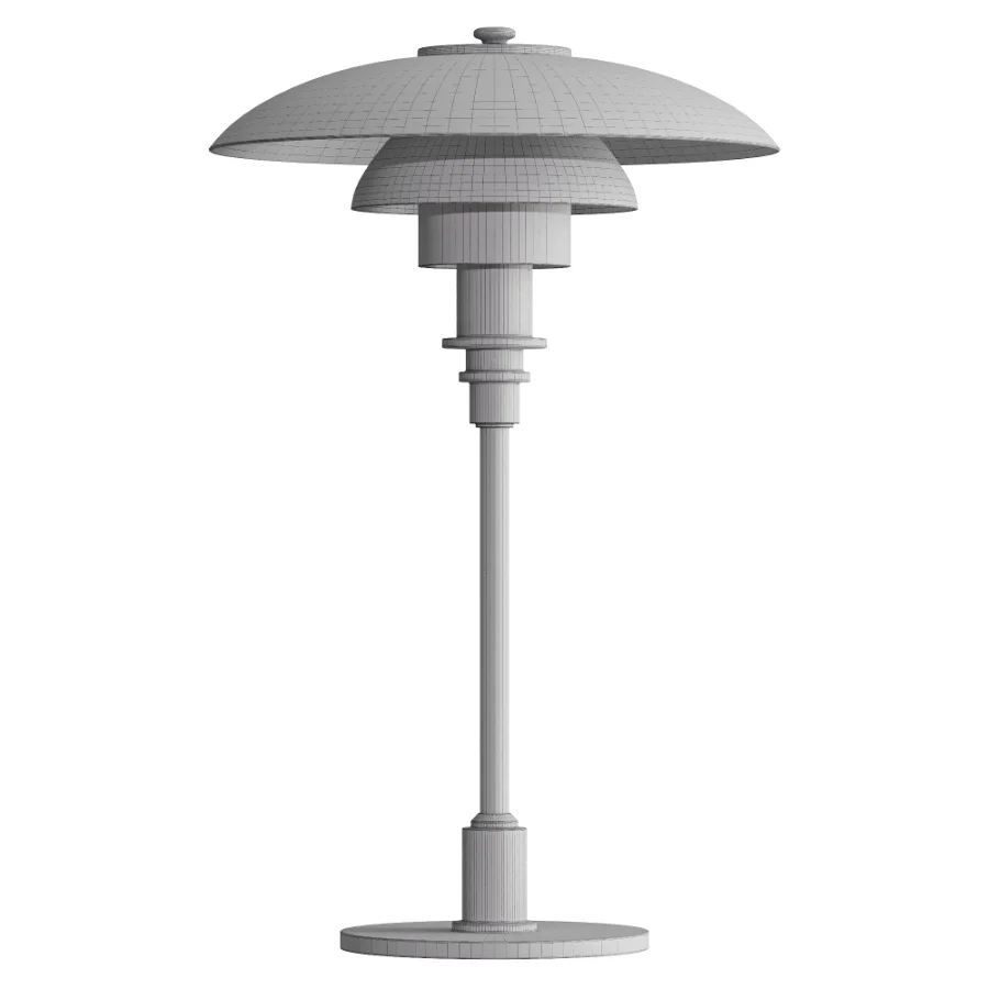 Nordic Simple Multi layer Umbrella Design Table Lamp - Image 2