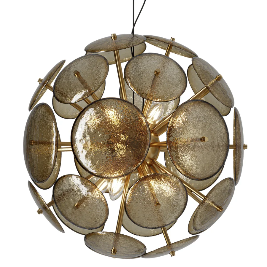 Mireille pendant lamp made of glass - Image 2